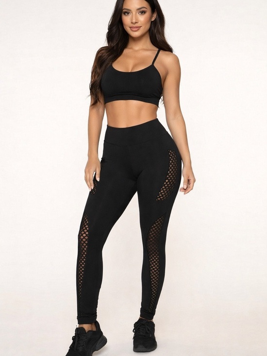 Fashion Nova Pants - FASHION NOVA Women’s Leggings with Peekaboo Cut Outs Thighs and Legs